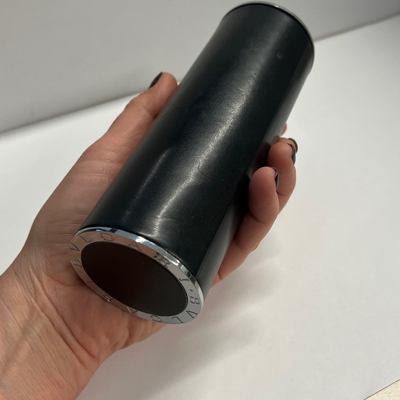 Bulgari Bvlgari Black Cylinder Hardcase Eyeglasses Clutch Case main image 2